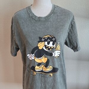 Men’s Cryptoon Goonz Graphic T-Shirt Olive Green Medium M